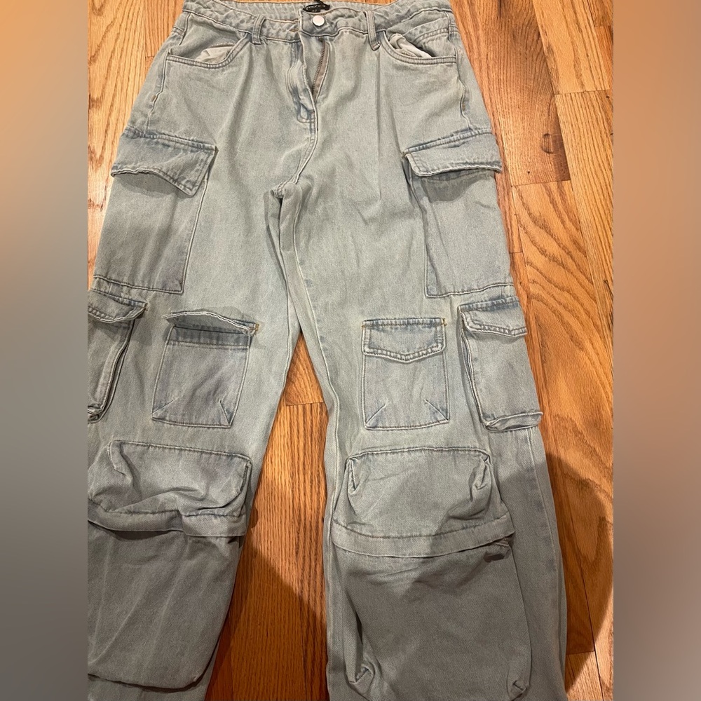 Boohoo Pocket Jeans
